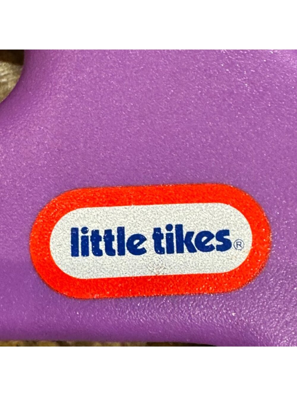 Little Tikes Tambourine Musical Instrument Hand Grip Purple Band Toy Vintage 90s - Picture 3 of 10